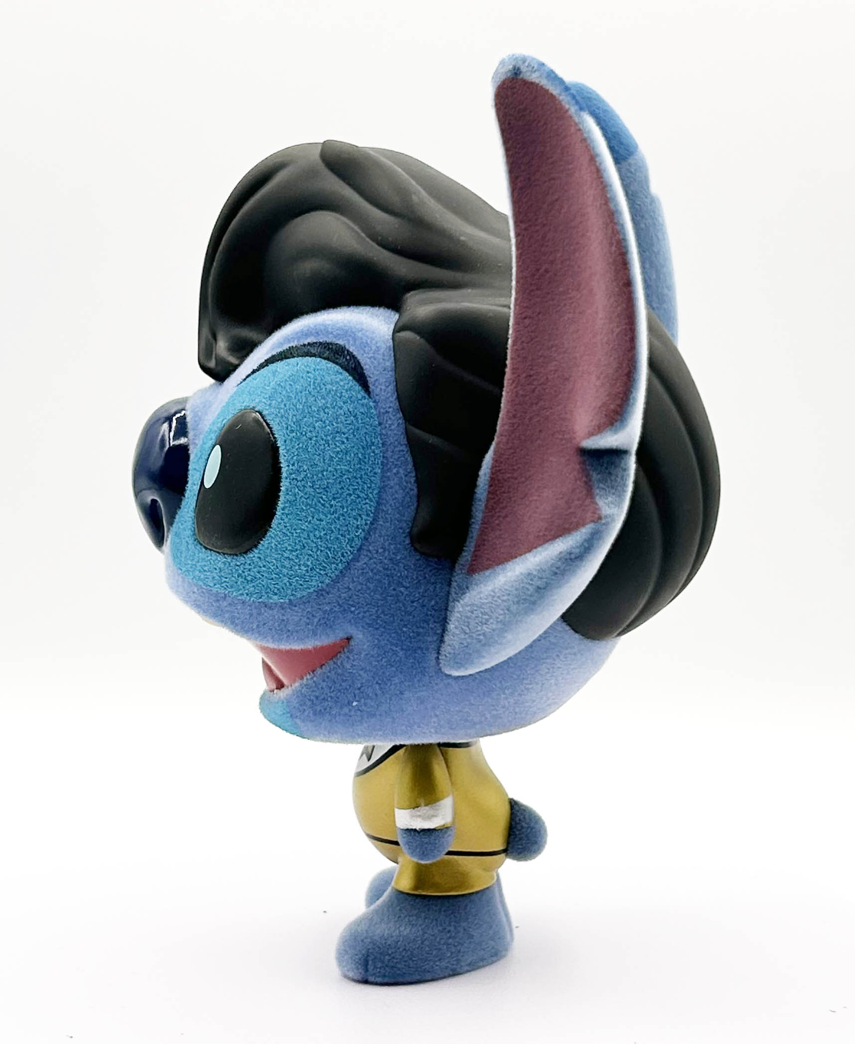 STITCH - Elvis Doré - Figurine Bhunny Flocked Vinyl - 10cm