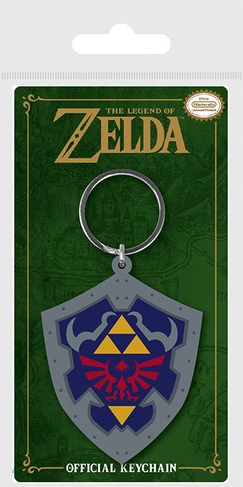 ZELDA – Porte-Clés Caoutchouc – Hylian Shield