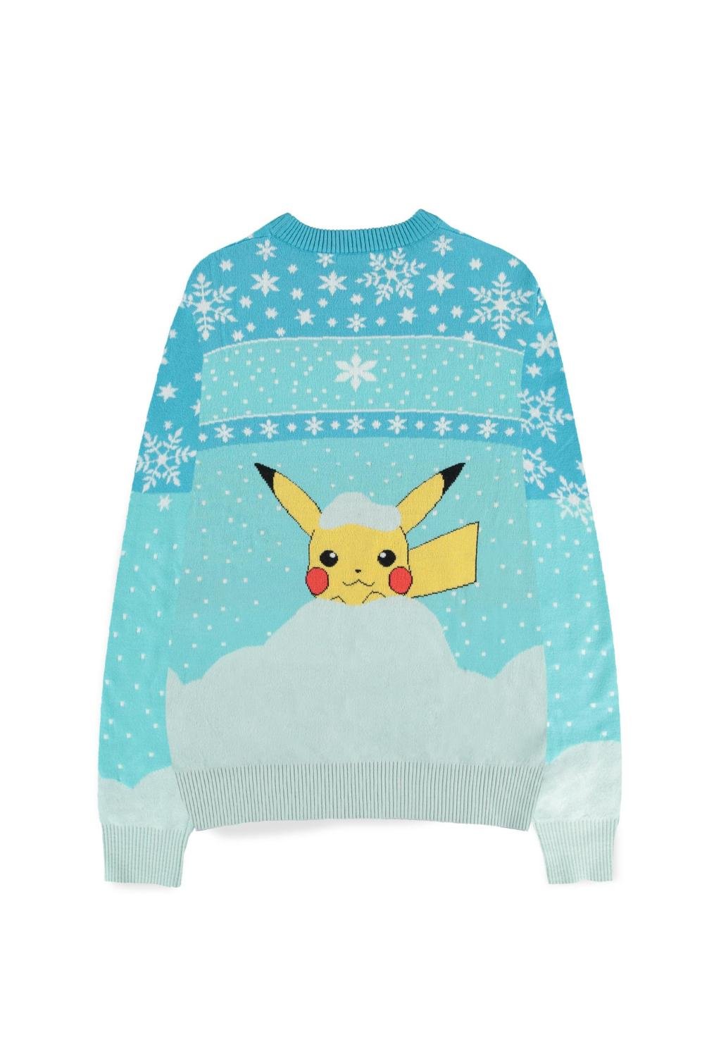 POKEMON - Pikachu & Snow - Christmas Jumper (S)