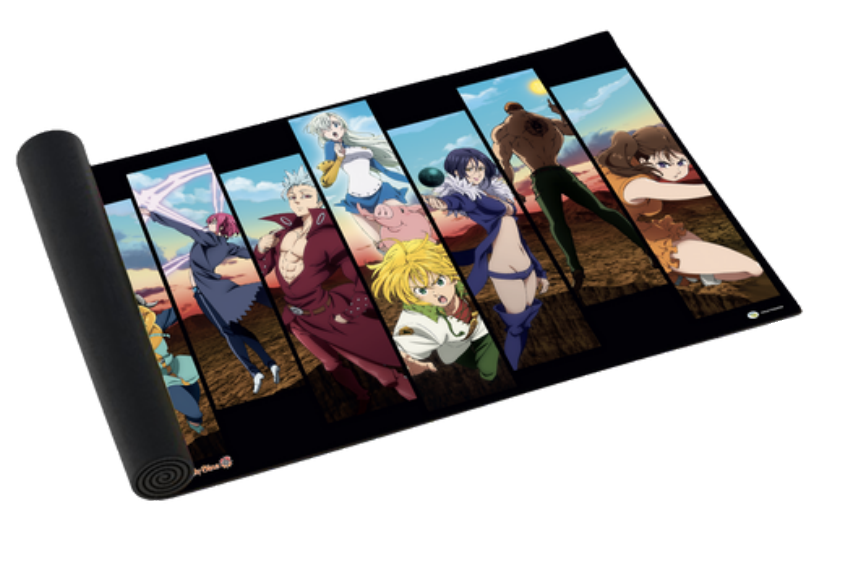 SEVEN DEADLY SINS - Heroes Team - Tapis à Jouer 61x36cm