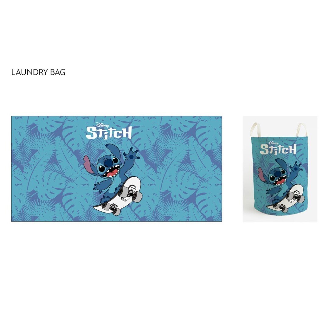LILO & STITCH - Stitch "Skateboard" - Laundry Bag 50x32cm