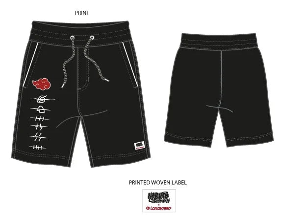 NARUTO - Akatsuki - Bermuda Short (L)