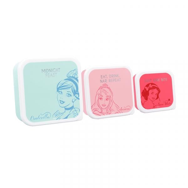 DISNEY - Set of 3 Lunch Box - Princess