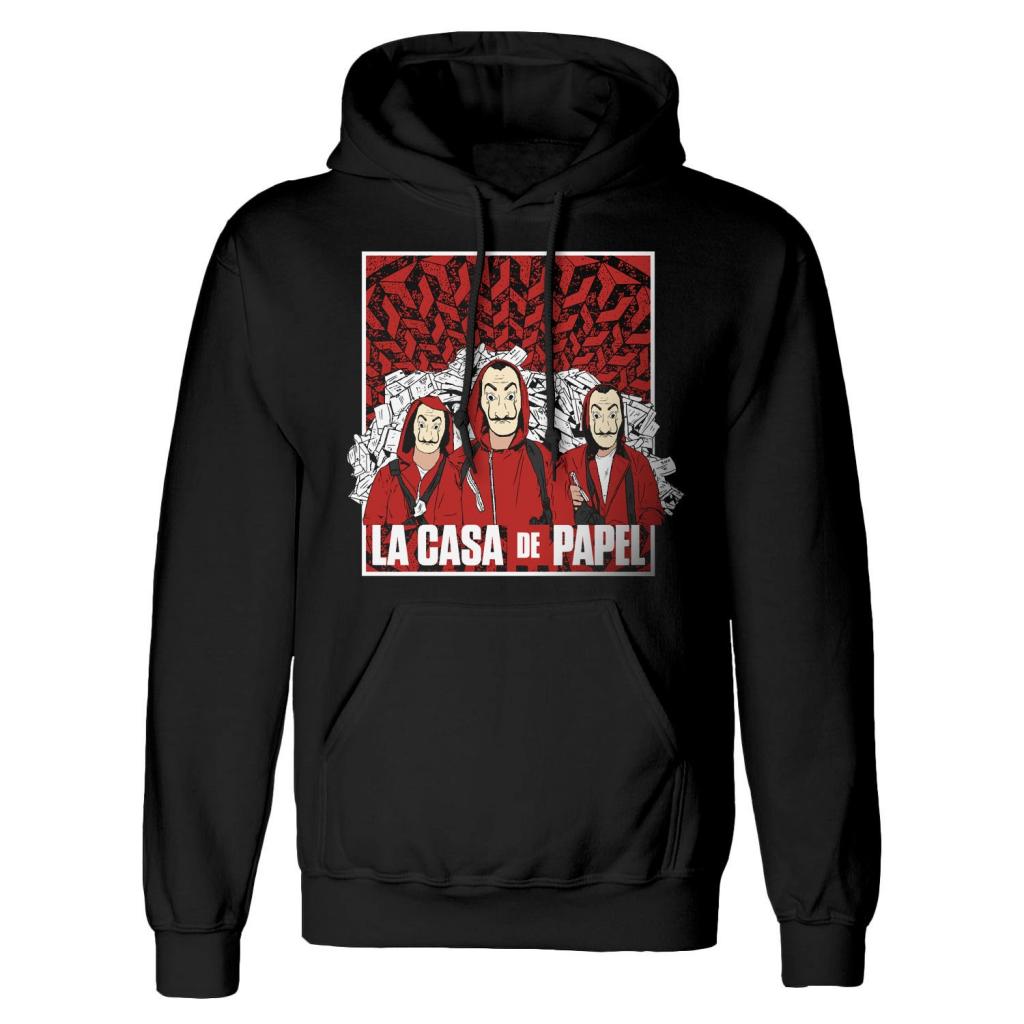 LA CASA DE PAPEL - Hoodie - Group Shot - (XXL)