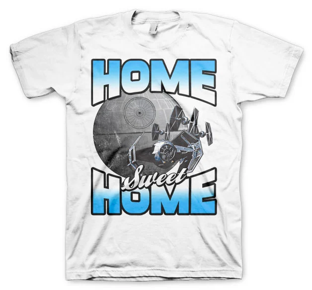 STAR WARS - T-Shirt Home Sweet Home - Weiß (S)