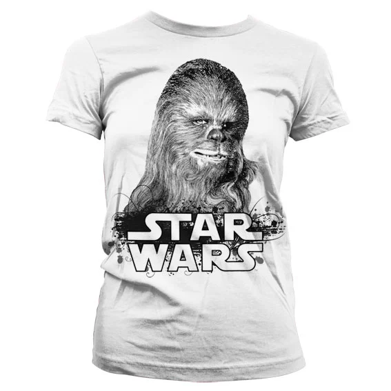STAR WARS - T-Shirt Chewbacca - GIRLY (L)