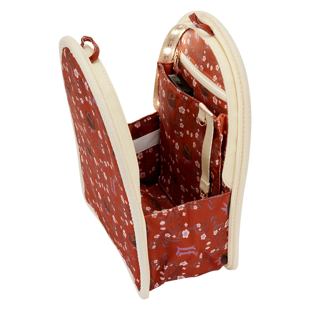 LOUNGEFLY - Cream & Red - Mini Backpack Organiser LoungeFly