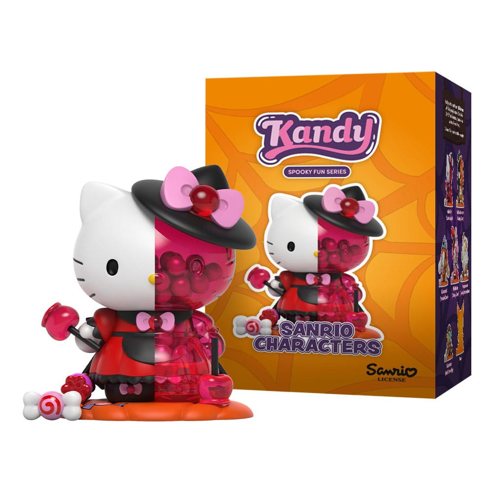 HELLO KITTY - Kandy X Sanrio Spooky fun series - Display 6 Fig.
