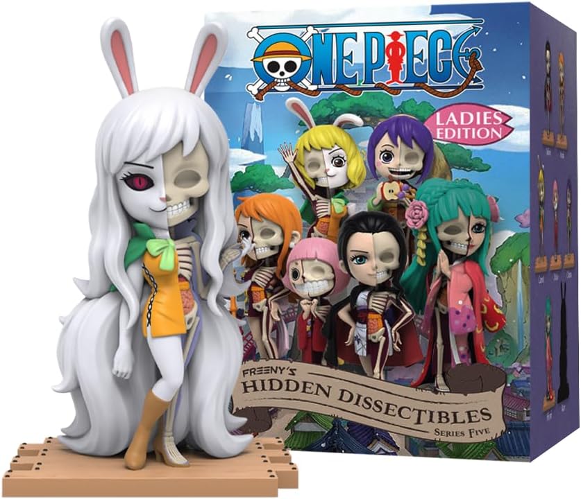 ONE PIECE - Ladies - Freeny's Hidden Dissectibles (Display 6 Fig.)