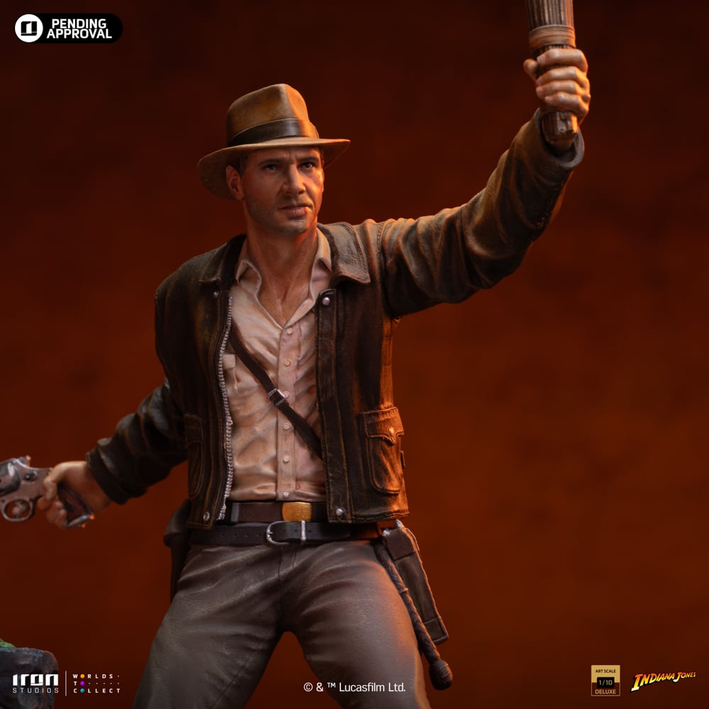 INDIANA JONES - Indiana Jones - Statuette Art Scale Deluxe 1/10 39.9cm