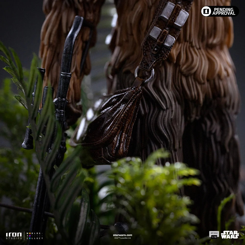 STAR WARS VI - Chewbacca & Tokkat - Statue Art Scale 1/10 22.4cm