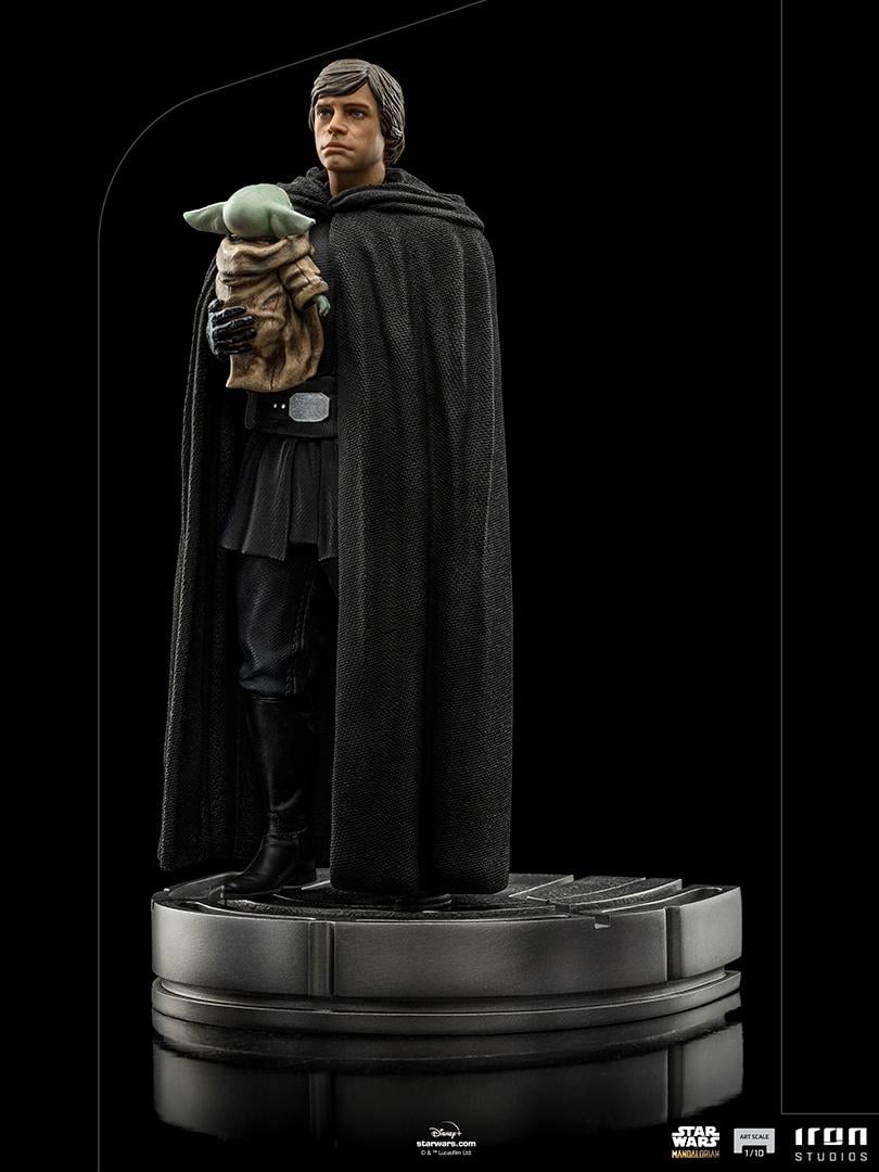 STAR WARS - Luke Skywalker and Grogu - Statue ArtScale 1/10 21cm