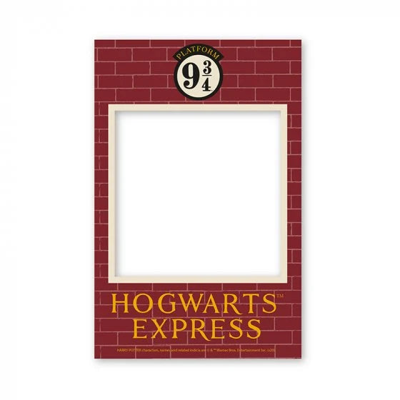 HARRY POTTER – Plattform 9 3/4 – Fotorahmen-Magnet (7,5 x 7,5 Bild)