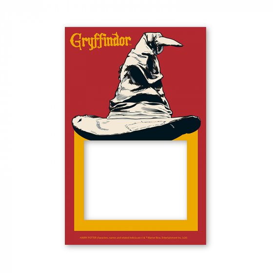 HARRY POTTER – Gryffindor – Fotorahmen-Magnet (7,5 x 7,5 Bild)
