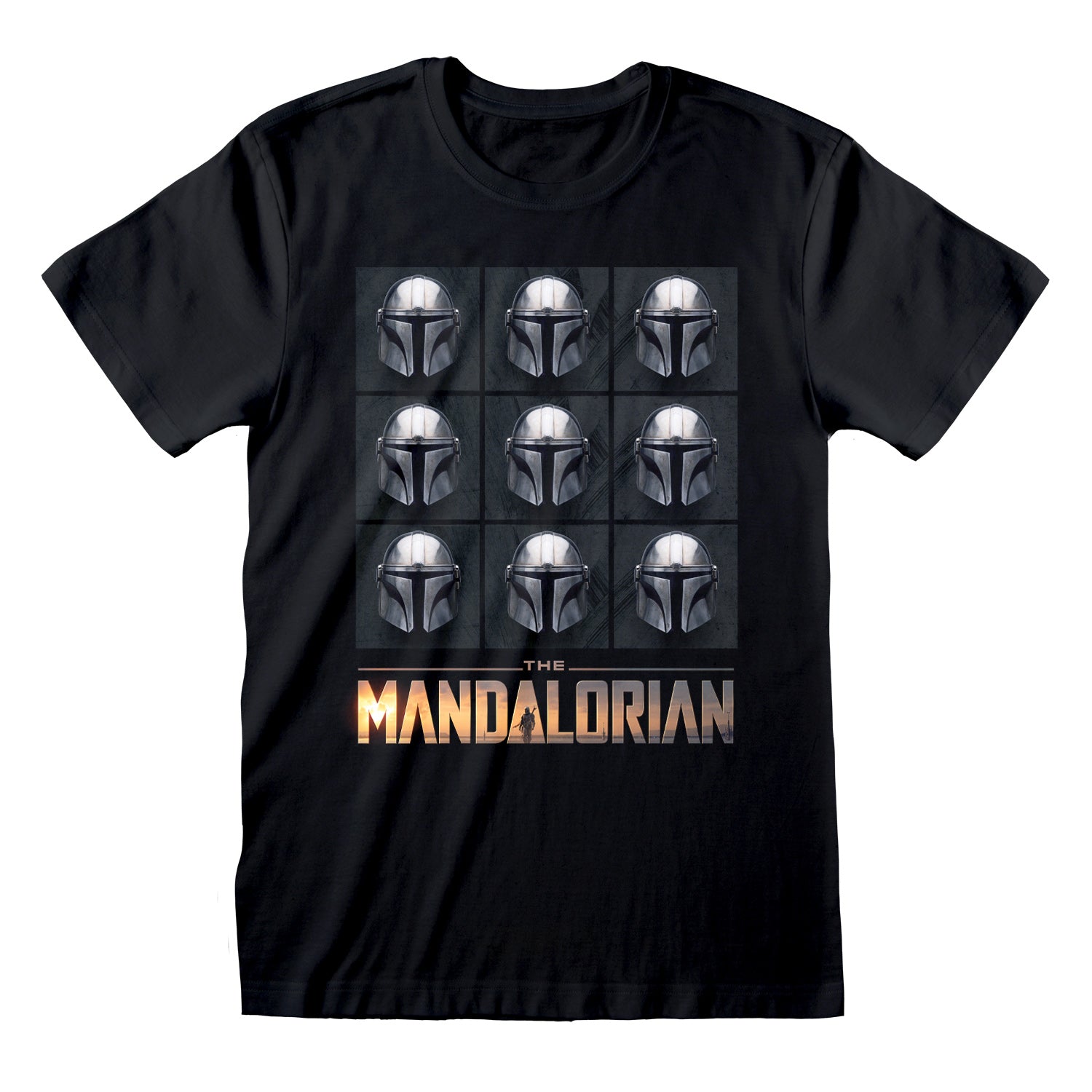 THE MANDALORIAN - Mando Helme - Unisex T-Shirt (S)