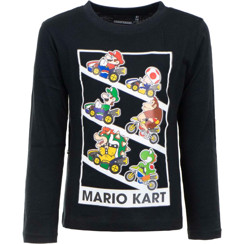 SUPER MARIO - Mario Kart - Kids Long Sleeves T-Shirt - 6 Years