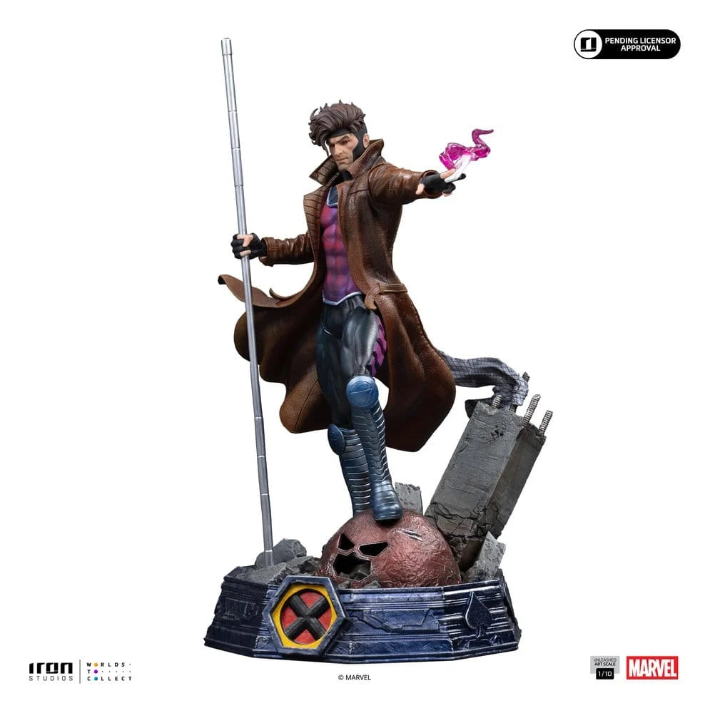X-MEN - Gambit Unleashed - Art Scale 1/10 28cm