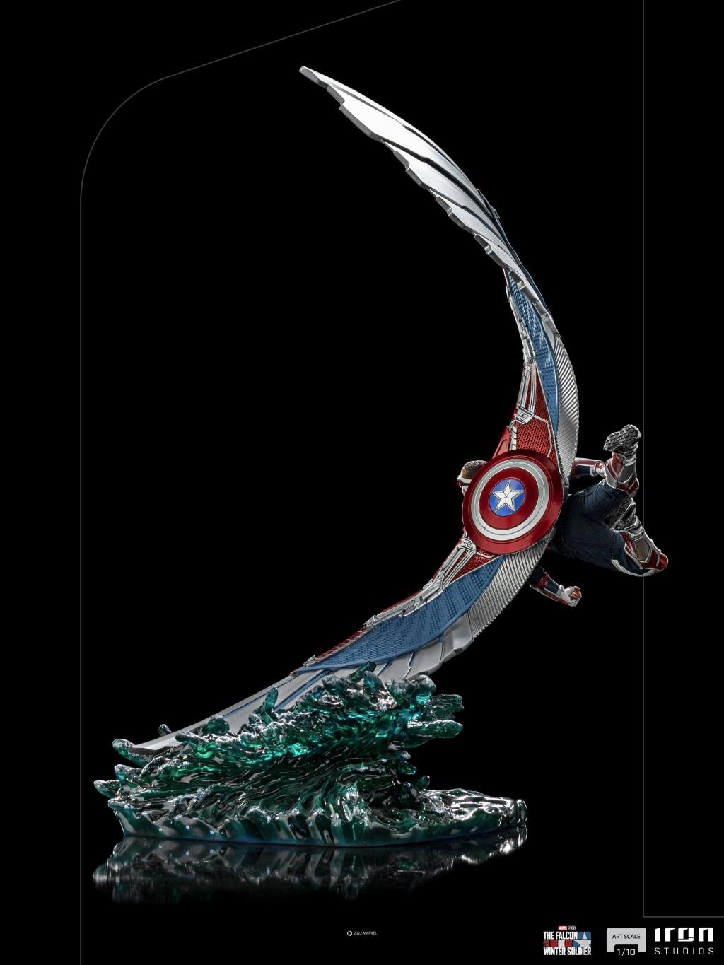 MARVEL - Captain America Sam Wilson - Statuette 1/10 Art Scale - 46cm