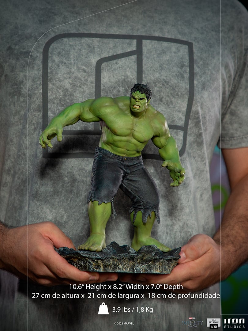 INFINITY SAGA - Hulk "battle of NY" -Statuette BDS Art Scale 1/10 27cm
