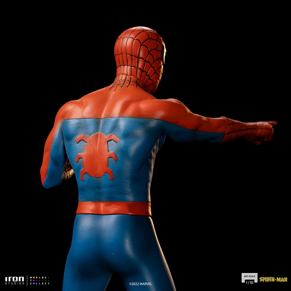 MARVEL - Spider-Man 60s (Série Animé) - Statuette ArtScale 1/10 21cm