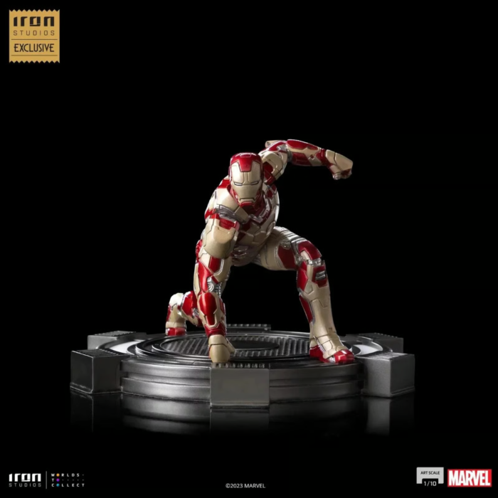 MARVEL - Iron Man Mark XLII -Statue Del. Art Scale 1/10 14cm 2023 CCXP