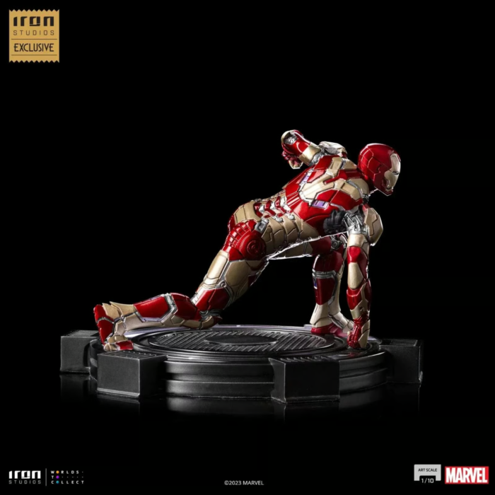 MARVEL - Iron Man Mark XLII -Statue Del. Art Scale 1/10 14cm 2023 CCXP