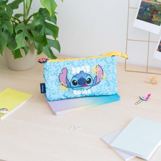 STITCH - Tropical - Triple Pencil Case