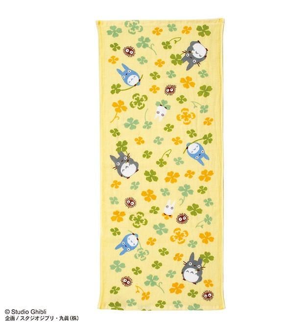 MY NEIGHBOR TOTORO - Totoro Clover - Towel Imabari 34x80cm