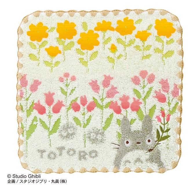 MY NEIGHBOR TOTORO - Totoro Sauvages Flowers - Mini Towel 25x25cm