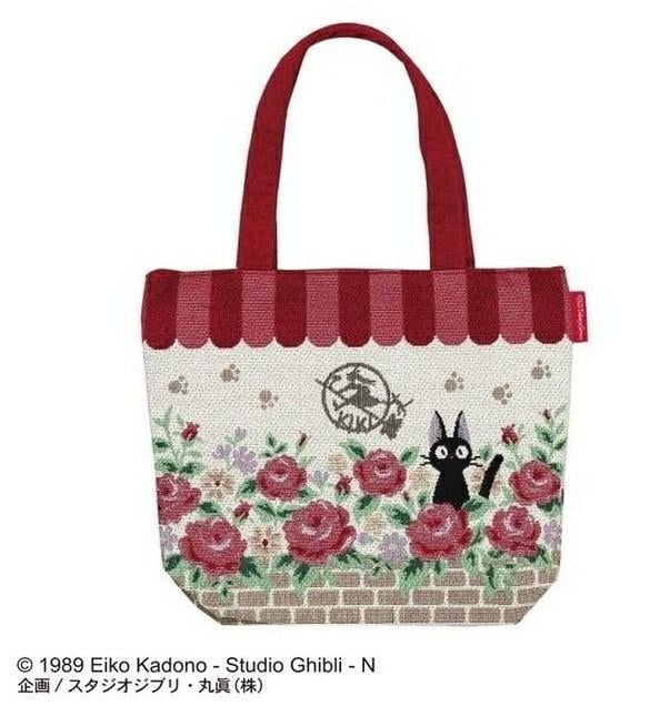 KIKI'S DELIVERY SERVICE - Jiji Roses - Tote bag 26x32x15cm