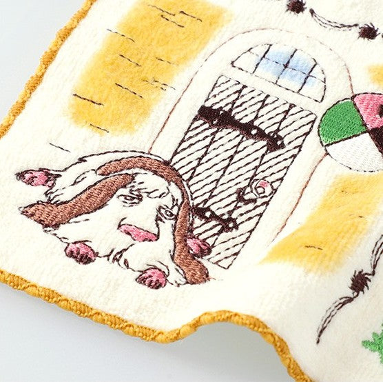 HOWL'S MOVING CASTLE - Townfolks of Castle - Mini Towel 25x25cm