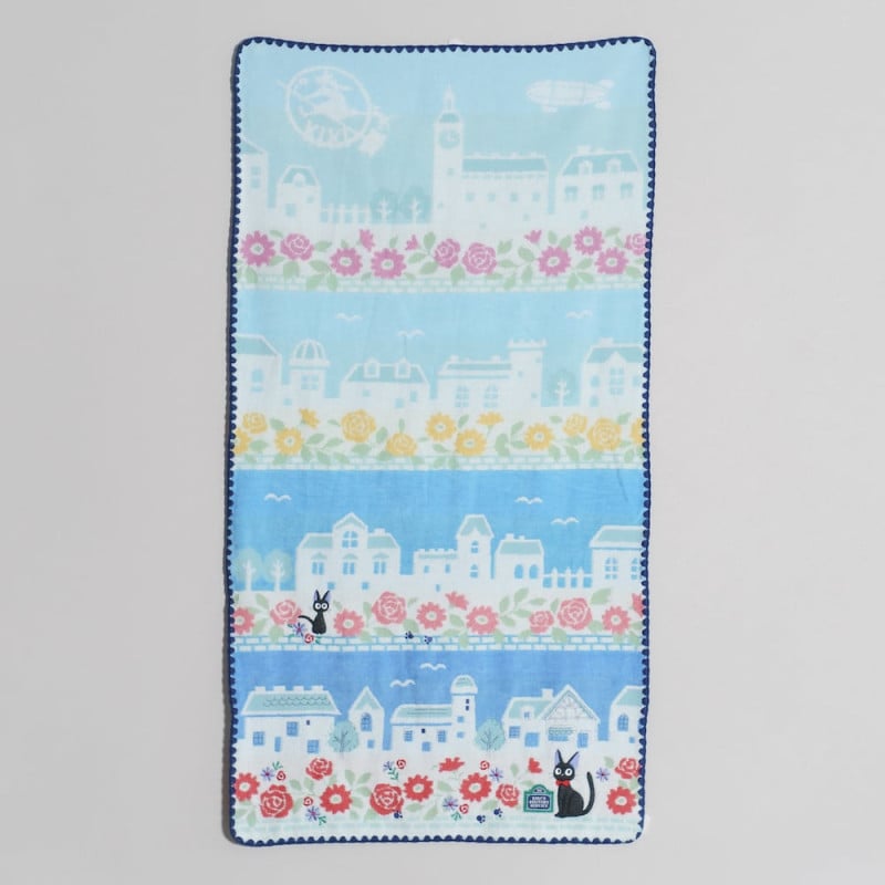 KIKI'S DELIVERY SERVICE - Jiji blue sky Koriko - Towel 60x120cm