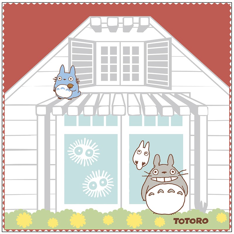 MY NEIGHBOR TOTORO - Satsuki & Mei home - Mini Towel 25x25cm