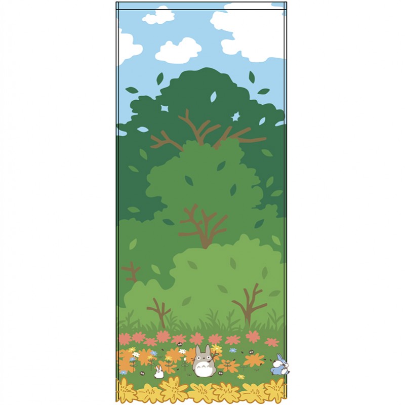 MY NEIGHBOR TOTORO - Medium & small totoro racing - Towel 34x80cm