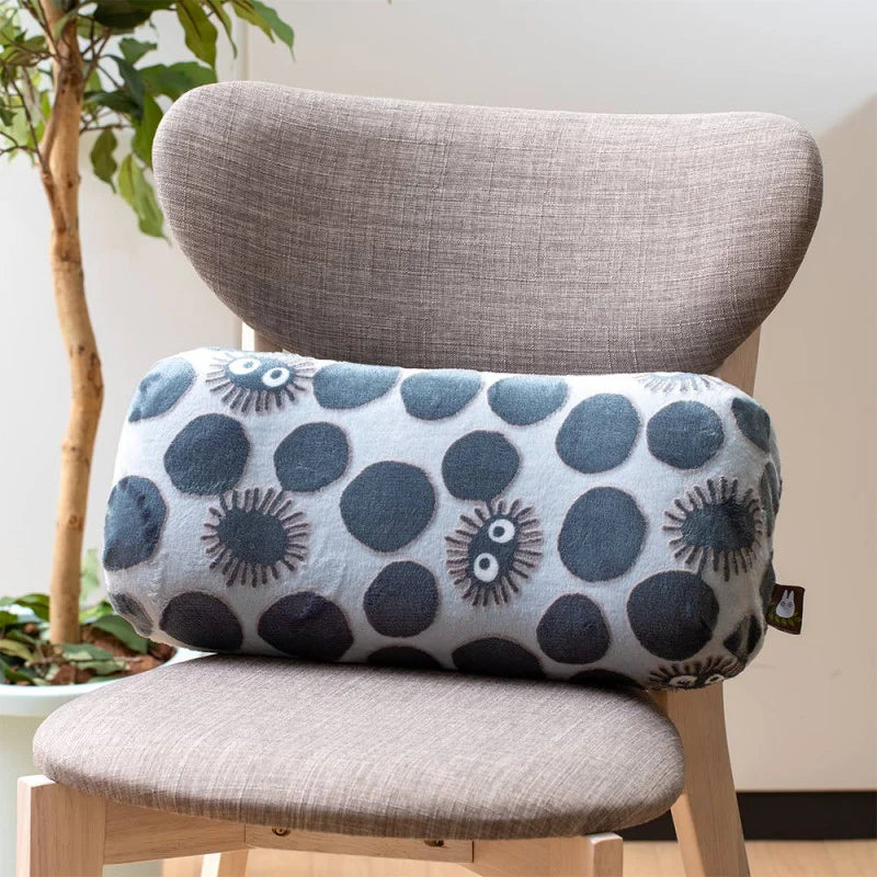 MY NEIGHBOR TOTORO - Soot Sprite - Opalised Block Cushion 20x43cm