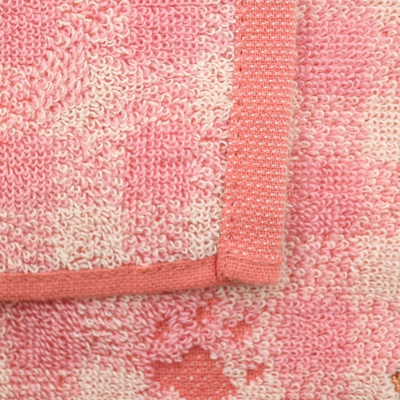 MOFUSAND - Kitten-Nyan Red Paw Print - Mini Towel 25x25cm