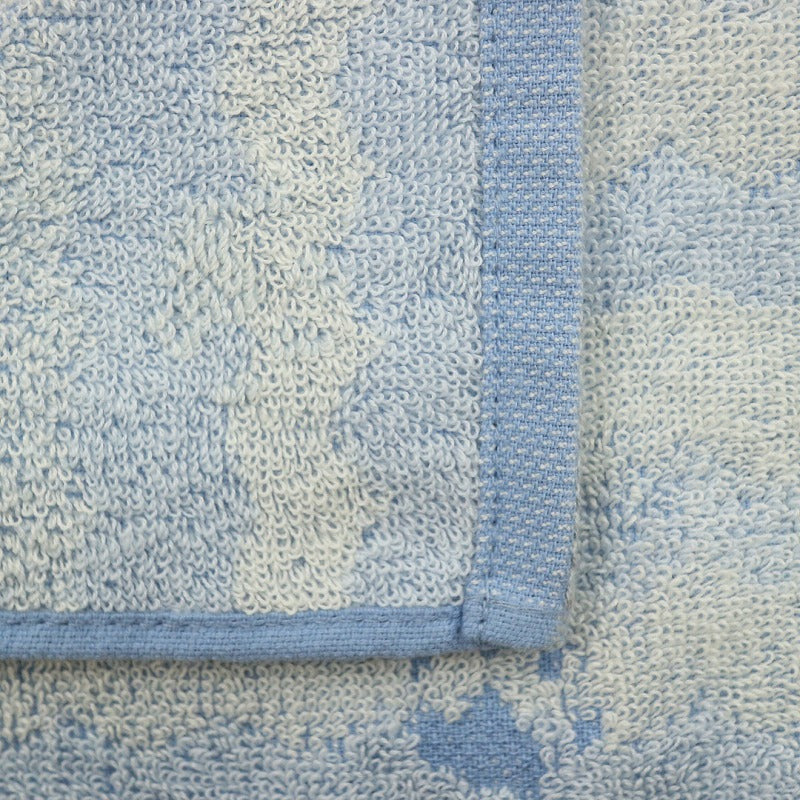 MOFUSAND - Kitten-Nyan Blue Paw Print - Mini Towel 25x25cm