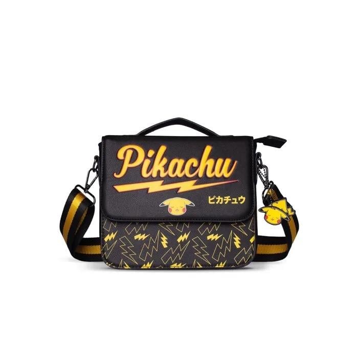 POKEMON - Pikachu #025 - Kunstleder-Umhängetasche '22x7x18cm'