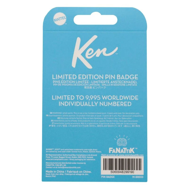 BARBIE - Ken - Limited Edition Pin's