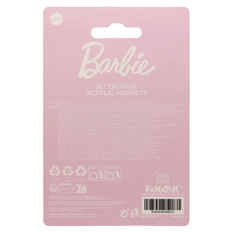 BARBIE - Malibu Barbie - Set of 4 magnets