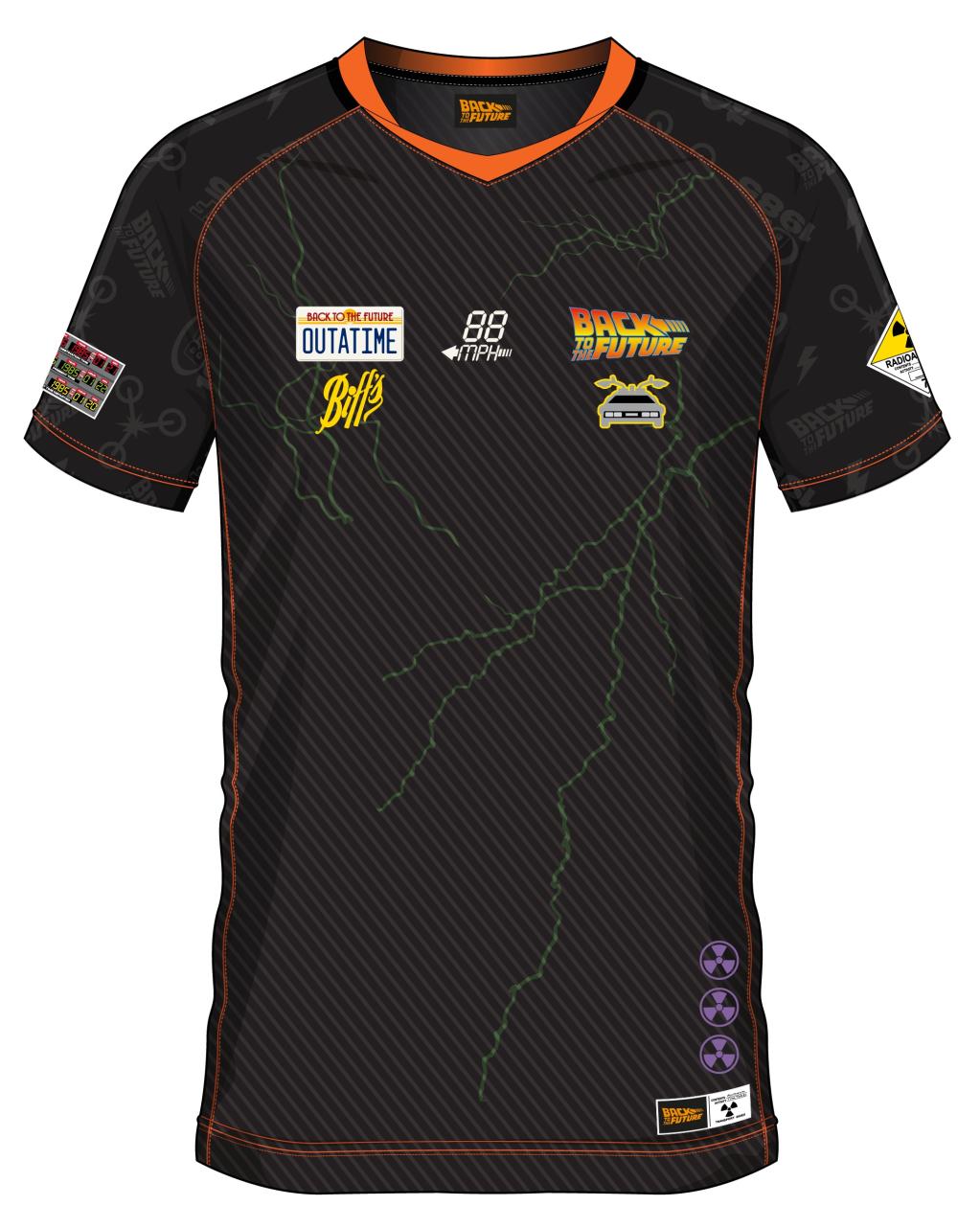 BACK TO THE FUTURE - Hey McFly 85 - Soccer Jersey Men (M)