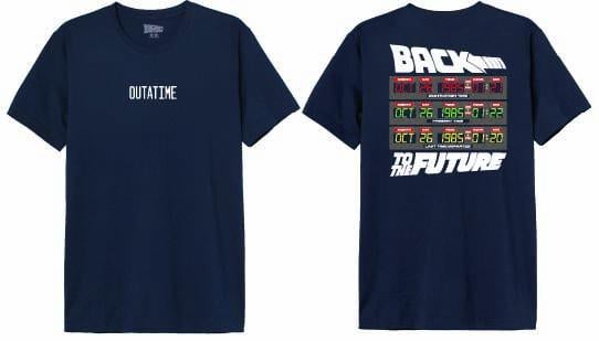BACK TO THE FUTURE - Outatime - T-Shirt Men (M)