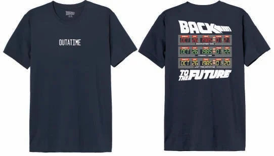 BACK TO THE FUTURE - Outatime - T-Shirt Men (M)