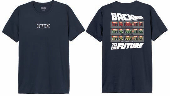 BACK TO THE FUTURE - Outatime - T-Shirt Men (XXL)