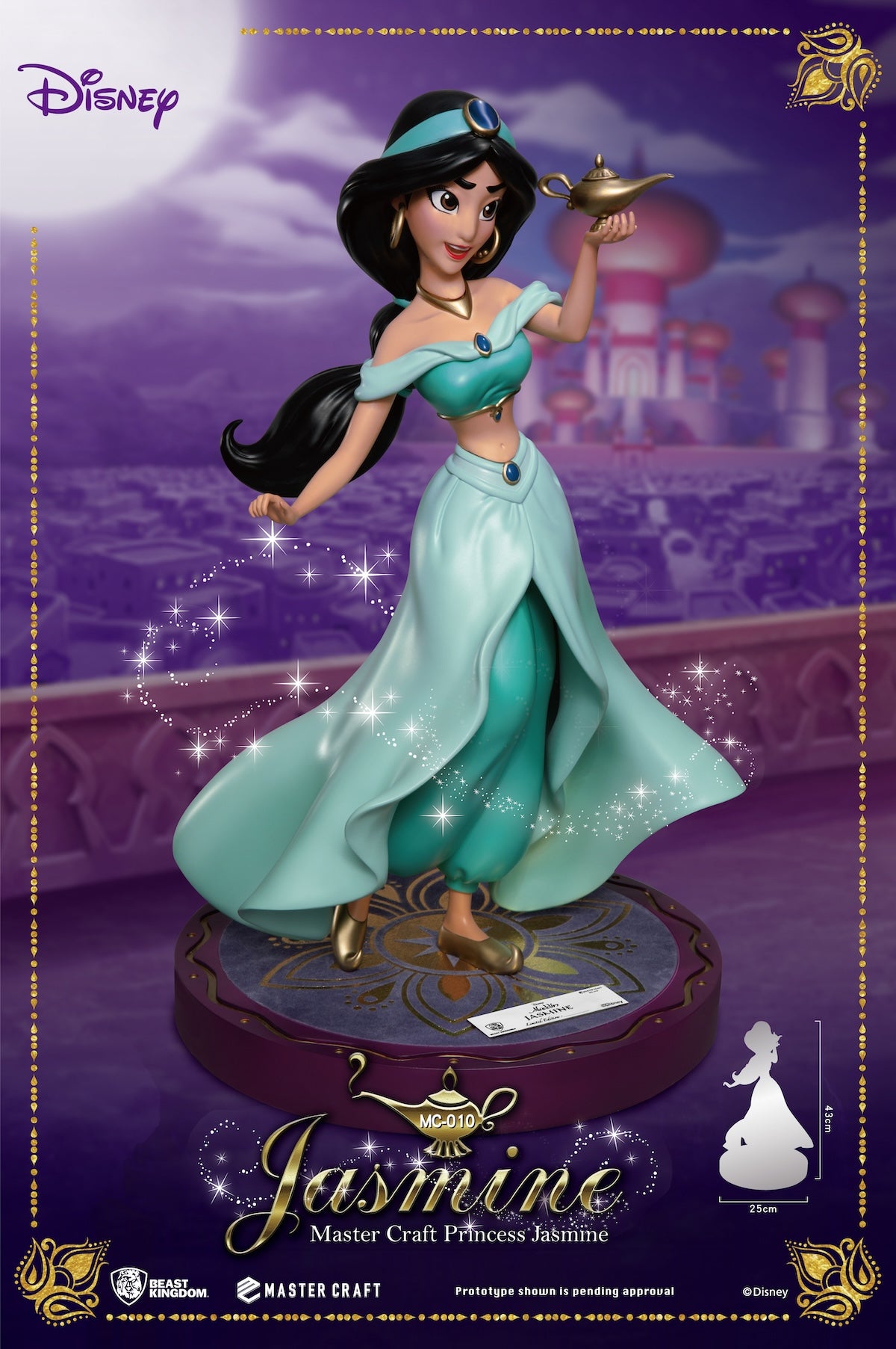DISNEY ALADDIN - Jasmine - Statue Master Craft 43cm
