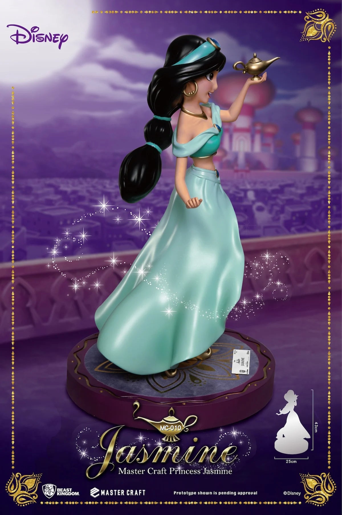 DISNEY ALADDIN - Jasmine - Statue Master Craft 43cm