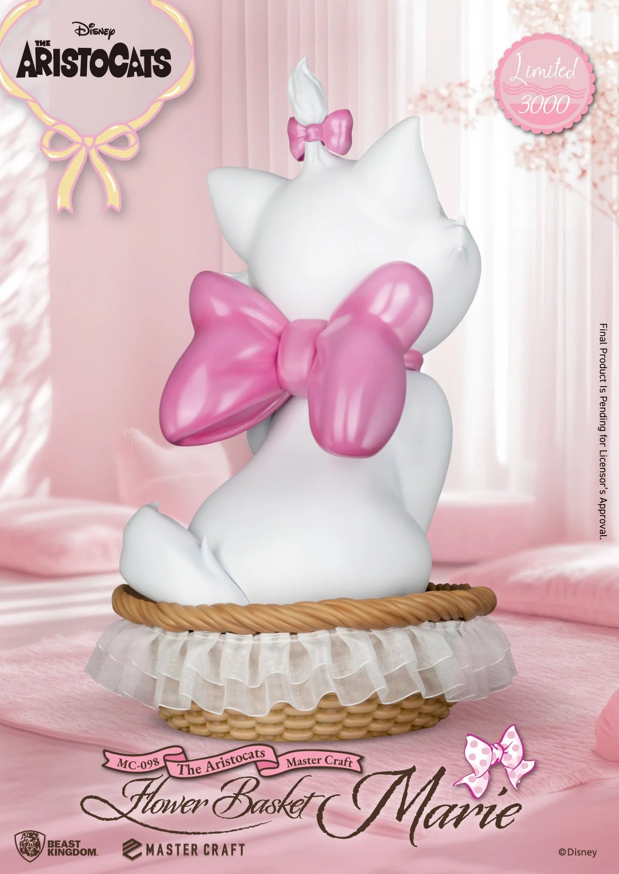 THE ARISTOCATS - Flower Basket Marie - Statue Master Craft 32.9cm