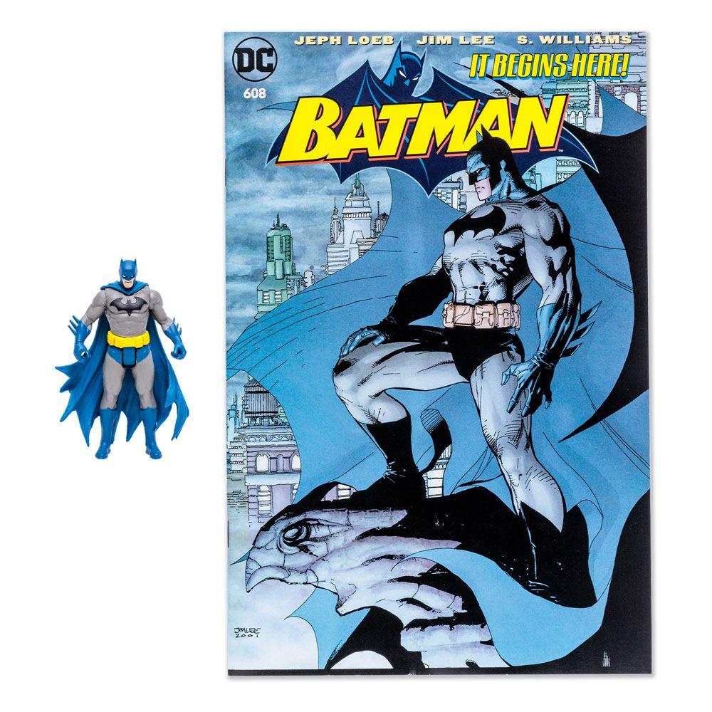 DC - Batman - Seitenstanzer 8cm und Comic „Batman Hush“ (UK)