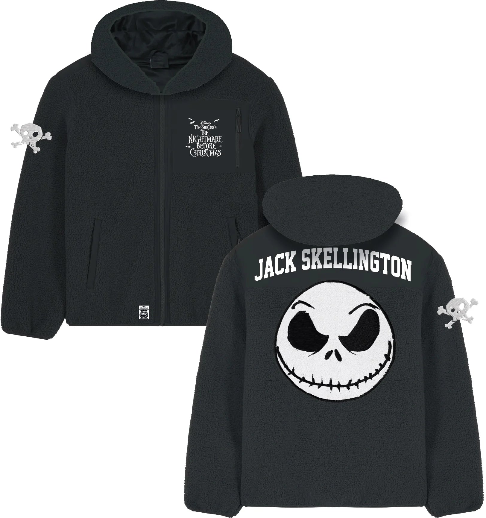 DISNEY - Jack Skellington - Sherpa Jacket (L)