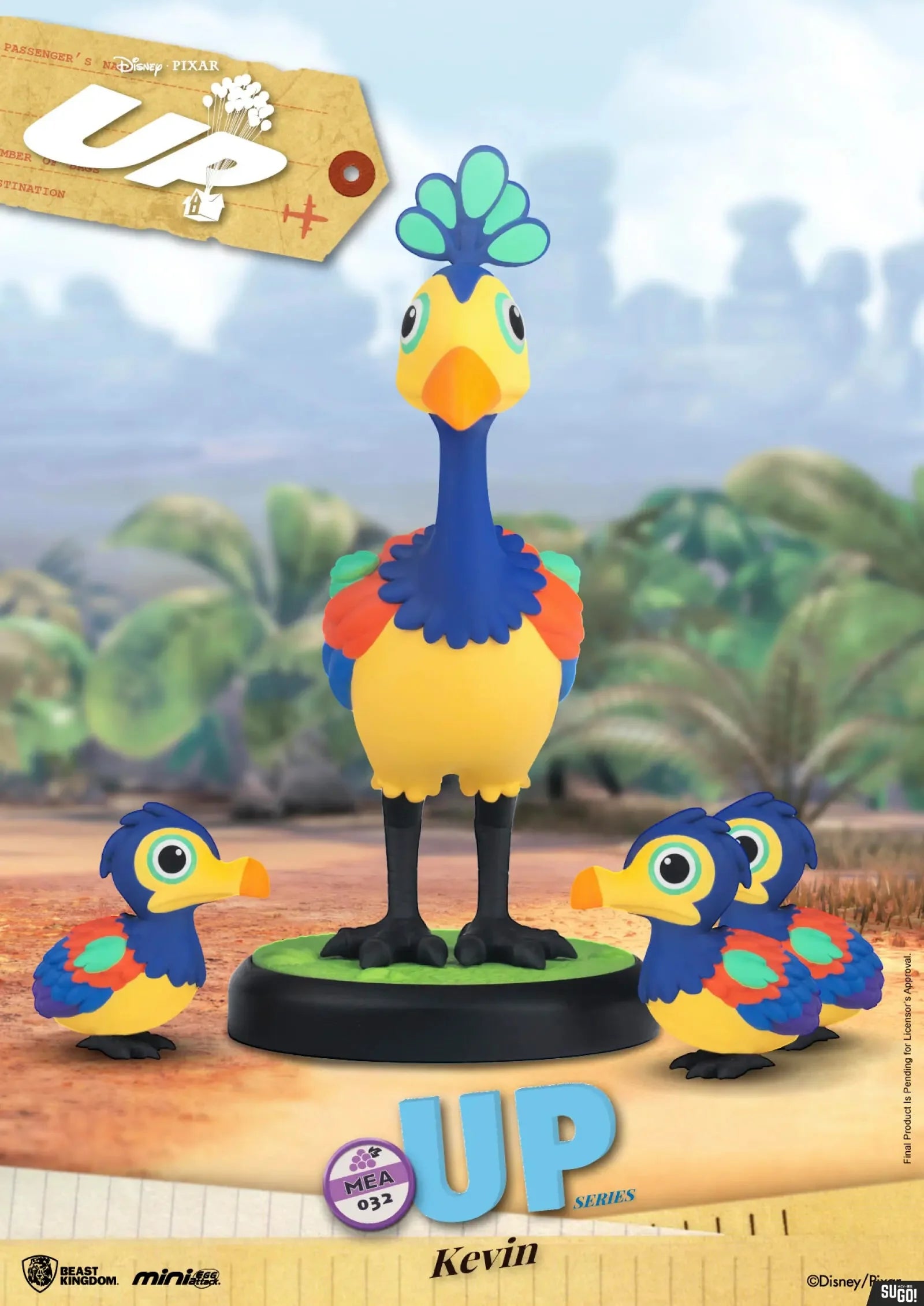 UP - Series - 6 Figure set 8 cm